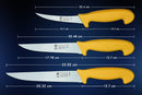 SMI Solingen 3 Stück Küchenmesser Set Ausbeinmesser Metzgermesser Kochmesser Fleischermesser Edelstahl Schlachtermesser - Made in Germany
