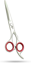 SMI Friseurschere Linkshänder 6,5 Zoll - Haarschneideschere aus Edelstahl mit Razor Edge, Professionelle Haarschere für Damen und Herren, Frisör Schere für präzises Haare schneiden