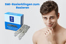 SMI Rasierklingen 200 Halb-Klingen (2×100) – für austauschbare Rasierer & Barbier-Rasierer, Einwegrasierer, Handrasur, Ersatzpack