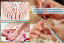 SMI 2 tlg Nagelhautschieber Nagelhautentferner + Eckenheber Nagelheber Exkavator Profi Fußpflege Set Edelstahl