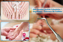 Nagelhautschieber 3 Stück Nagelhautschieber Nagelheber für Fingernägel und Zehennägel Nagelpflegeset, 3-tlg., 3-teiliges Nagelpflegeset