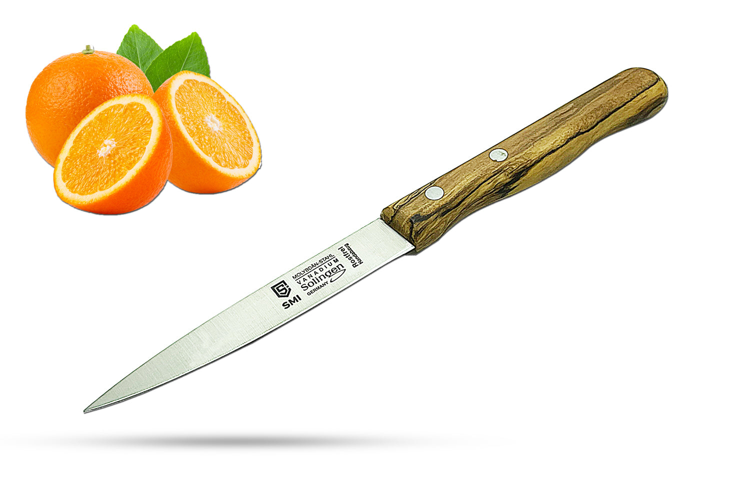 Schälmesser Holzgriff Gemüsemesser Solingen Obstmesser edelstahl – SMI ...