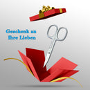 extra feine Nagelschere zum Verschenken