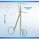 Bartschere für ihn Größe